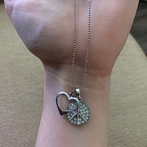Peace and Love Necklace